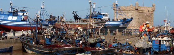 Port w As-Sawira Port w As-Sawirze (fot. Ewa Serwicka)