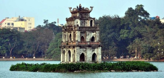 Hanoi - świątynia Den Ngoc Son