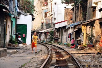 Uliczka w Hanoi