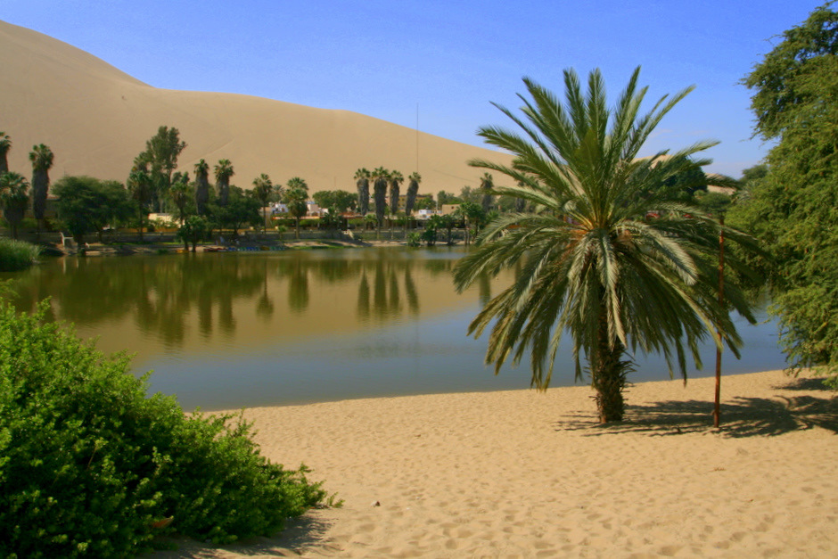 Huacachina w Peru