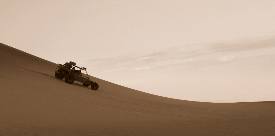 Peru - sandboarding
