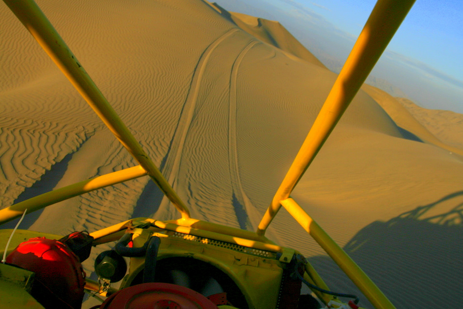 Peru - sandboarding