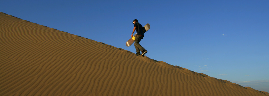 Peru - sandboarding