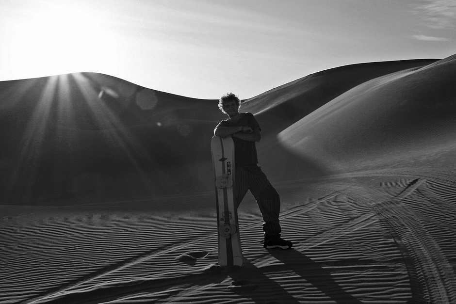 Peru - sandboarding