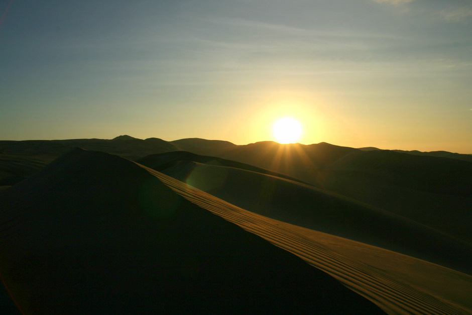 Peru - sandboarding
