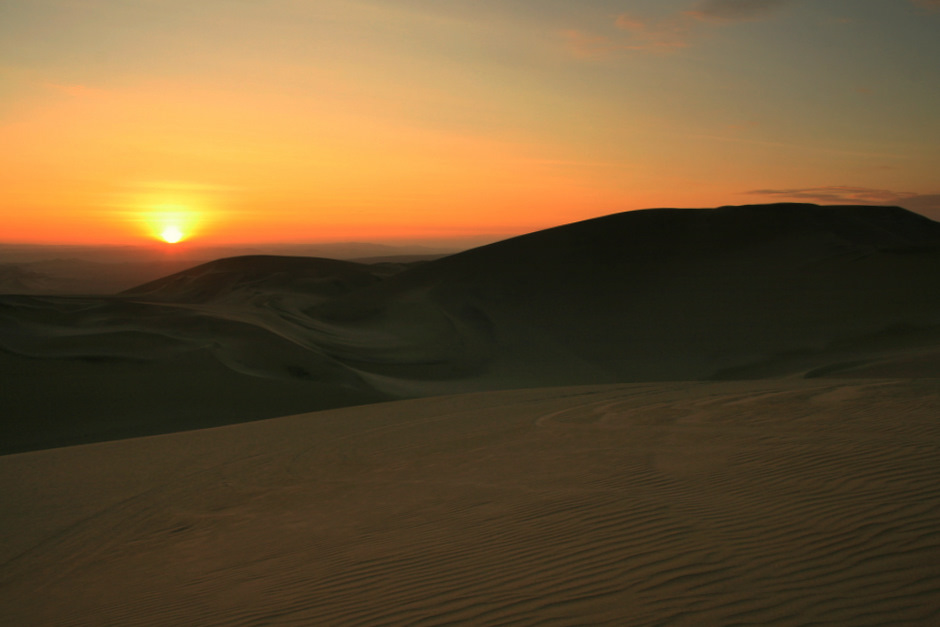 Peru - sandboarding