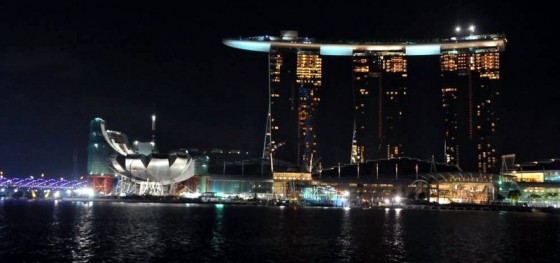 Wizytówka nowoczesnego Singapuru - najdłuższy na świecie podwyższony basen.