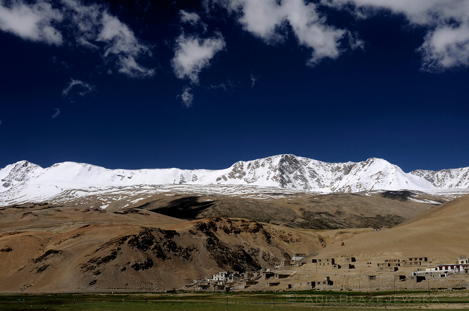 Indie, Ladakh Pozdrowienia z Korzoku