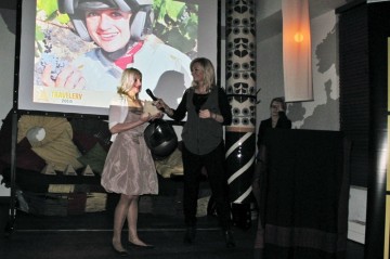 Anna Jackowska otrzymała nagrodę za projekt Bałkany 2010. (Fot. Ewa Serwicka)
