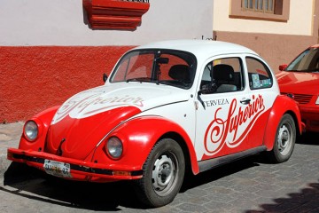 VW Garbus - jeden z symbolów Meksyku. (Fot. Marcin Kruczyk)