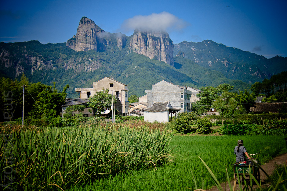 Chiny. Zdjęcie z prowincji Zhejiang