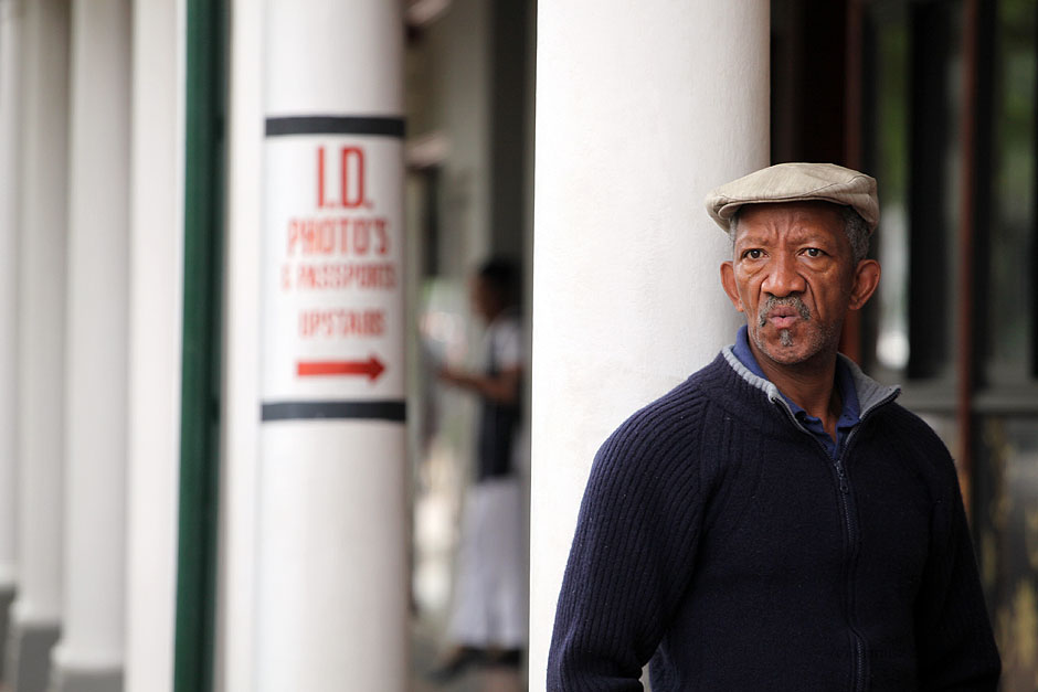 13. RPA, Stellenbosch. Mieszkaniec Stellenbosch - centrum wina w RPA. (Fot. Mariusz Jachimczuk) Mieszkaniec Stellenbosch - centrum wina w RPA