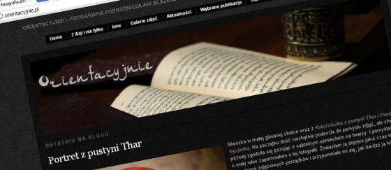 Blog Orientacyjnie prowadzony przez Anię Błażejewską
