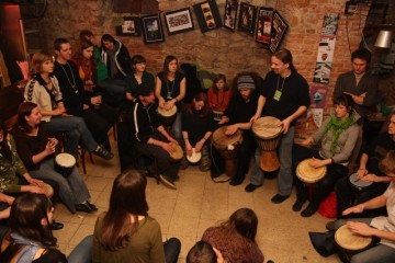 Warsztaty djembe.