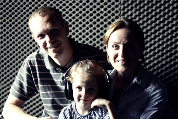 Ekipa W Pogoni Za Szczęściem w komplecie: Mariusz, Marta, Renata Jajeśniakowie (Fot. Natalia Mileszyk) Podróżnicza rodzina, czyli autorzy bloga podróżniczego W Pogoni Za Szczęściem
