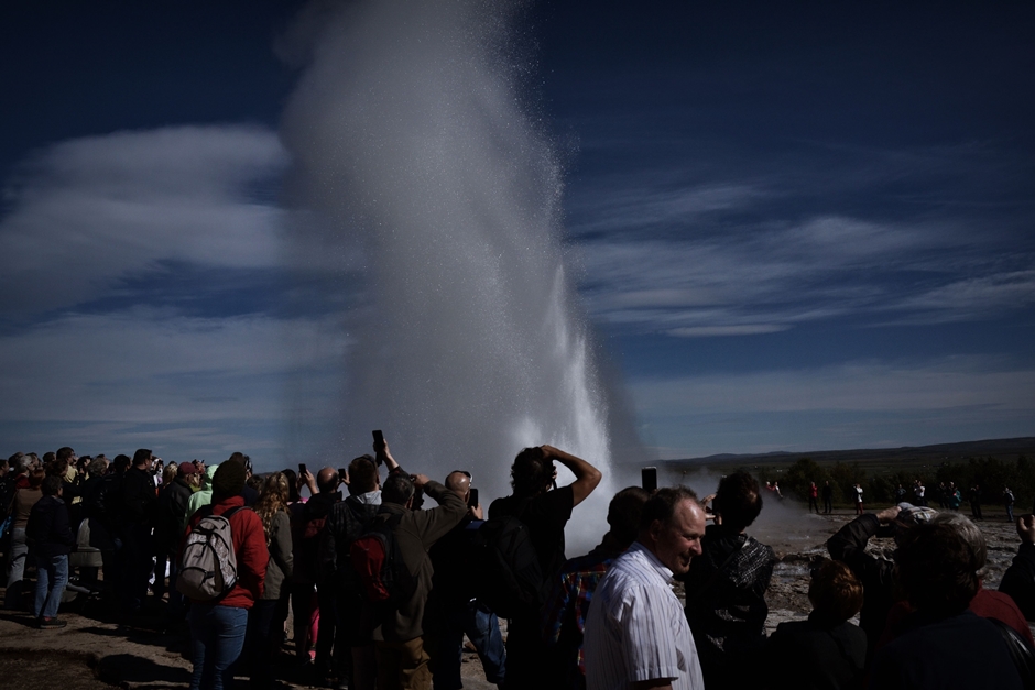 Zdjęcia z Islandii. słowo gejzer pochodzi od nazwy islandzkiego miasta Geysir. (Fot. Bartek Borys) Islandia słynie z gejzerów - zdjęcia z podróży