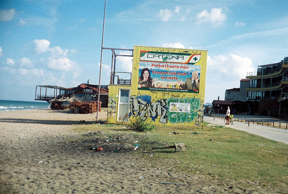 Plaża w Vama Veche - zdjęcia z wakacji w Rumunii