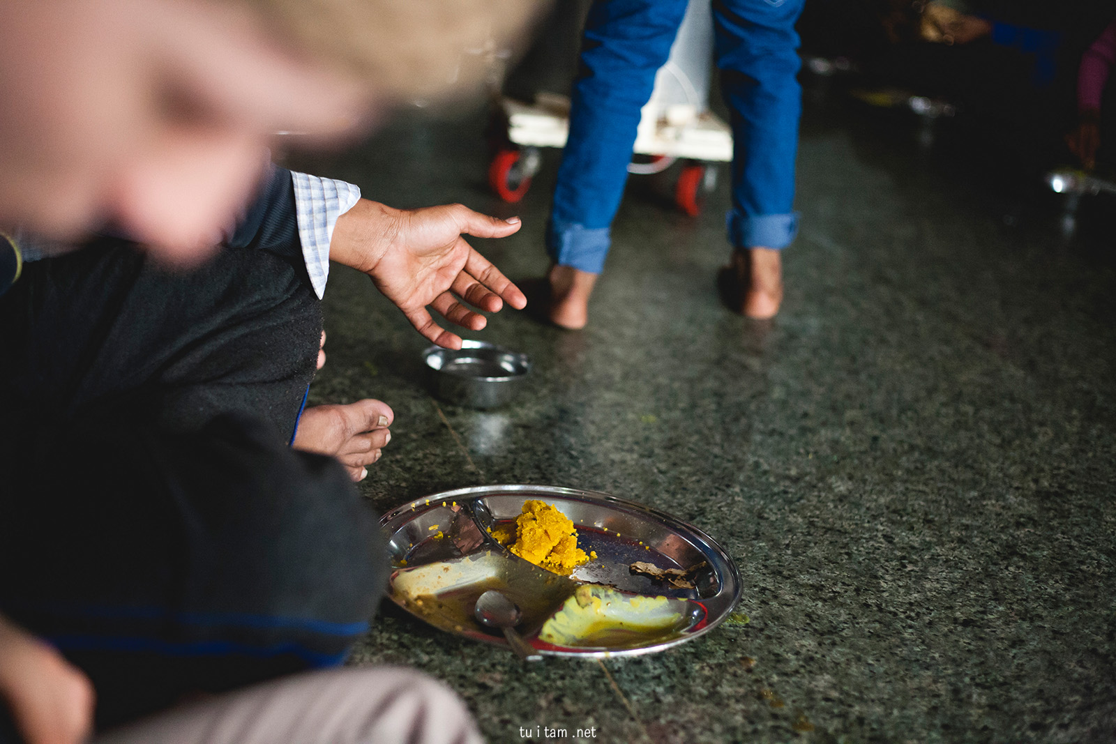 Amritsar, kuchnia w Złotej Świątyni
